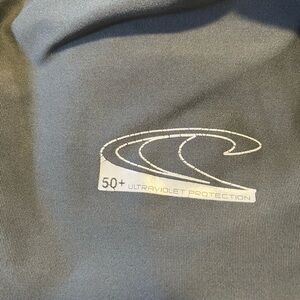 O’Neill Performance Fit Rash Guard Gray UPF 50+ Surf Shirt Men’s Large